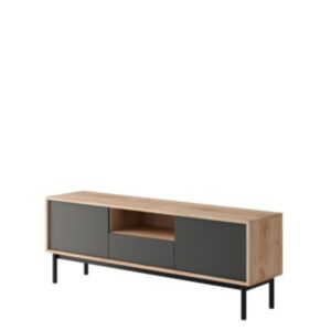 Telerilaud BRUNO BRTV154-jackson hickory / grafit