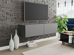 Seinale kinnituv telerilaud CLAUDE CRTV120-grafit