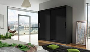 Riidekapp LONDON I-czarny
