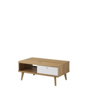 Diivanilaud PRIME PL107-dąb riviera / biały